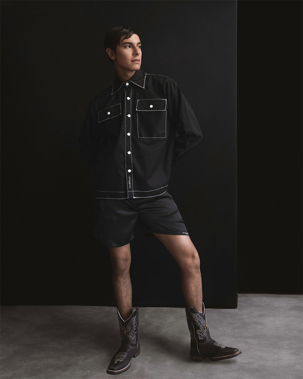MU-3 BLKR-05 Western Shirt