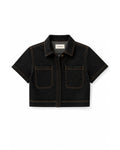 H-12 TOP MEZCLILLA NEGRO